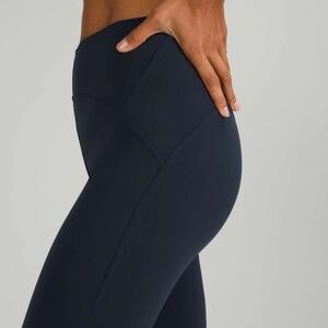 Lululemon Instill High-Rise Tight 25" True Navy, Sz 6 MSRP $118 EUC